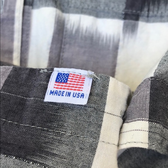 Steven Alan Reverse Weave Plaid Button Shirt - Picture 4 of 6